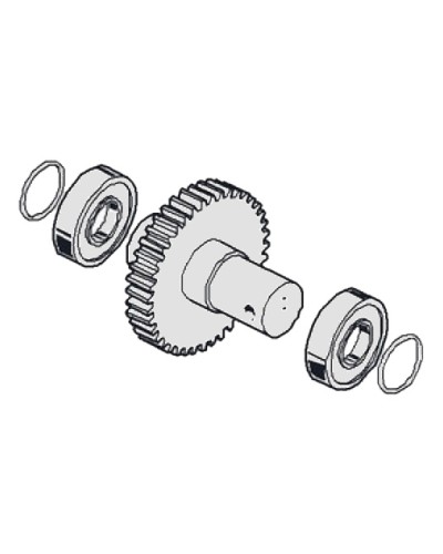 Вал выходной G6000 Came 119RIG054 в Москве Запчасти для шлагбаумов и автоматики Pintop.ru