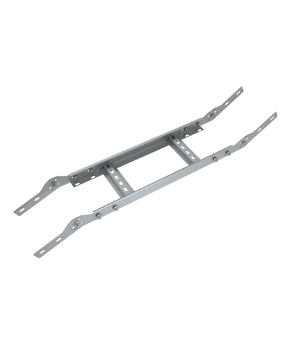 Вертикальный шарнирный угол 100х500х1,5 мм Быстрый монтаж КМ-Профиль (LSHLS100-500-1.5) в Москве Аксессуары для лотков Pintop.ru