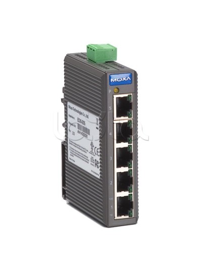 Коммутатор неуправляемый промышленный 5-портовый Moxa EDS-205A в Москве Коммутаторы Pintop.ru