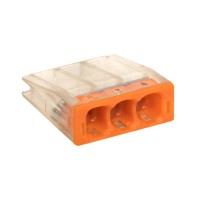 Строительно-монтажная клемма СМК 2273-243 (с пастой) 3 отверстия 0,5-2.5мм2 (100шт.) EKF (plc-smk-2273-243) - Строительно-монтажная клемма СМК 2273-243 (с пастой) 3 отверстия 0,5-2.5мм2 (100шт.) EKF PROxima