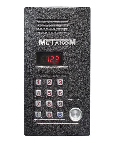 Блок вызова домофона Метаком MK2012-TM4EN в Москве Блоки вызова многоабонентные Pintop.ru