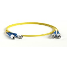 Патч-корд волоконно-оптический Hyperline FC-D2-9-FC/UR-FC/UR-H-20M-LSZH-YL