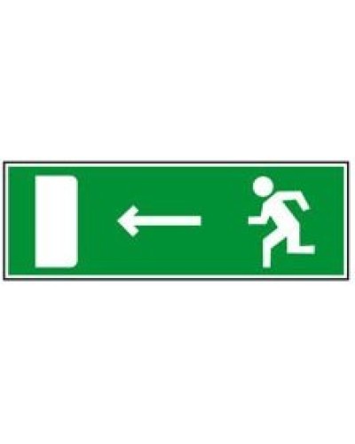 Табло ВИСТЛ Молния-24 СН Человек стрелка влево в дверь в Москве Оповещатели Pintop.ru