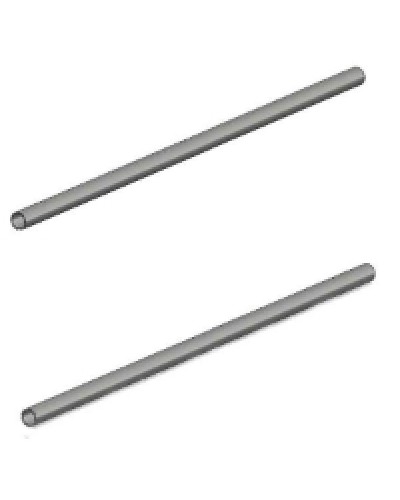 Поручень ограждения двойной длинной 940 Oxgard Поручни 940 (ВЗР 1996.05-02) в Москве Ограждения Pintop.ru