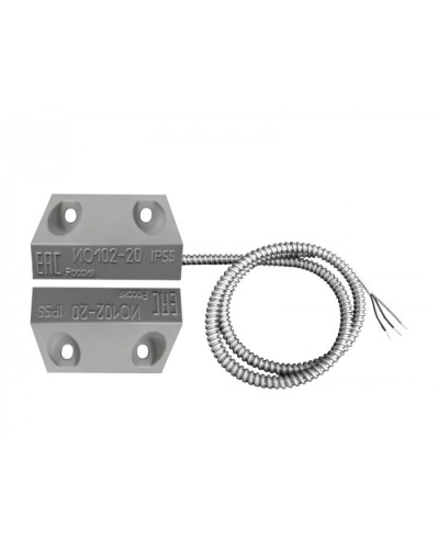 Извещатель охранный точечный магнитоконтактный Магнито-контакт ИО 102-20 Б3М (4)Магнито-контакт ИО 102-20 Б3М (4) - Переключающие, металлорукав из нержавеющей стали в Москве Извещатели охранные Pintop.ru