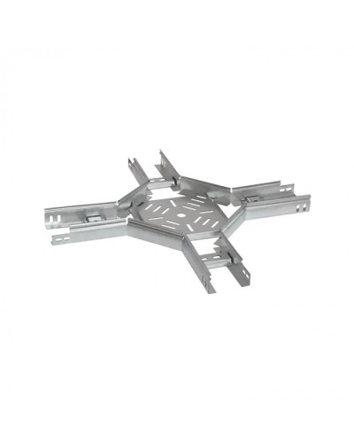 Х-образный ответвитель лестничный 400х100 (1,2 мм) Промрукав (PR08.5419) в Москве Аксессуары для лотков Pintop.ru