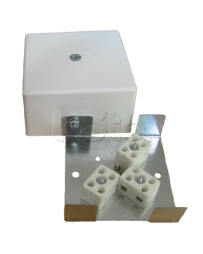 Коробка монтажная огнестойкая КМ-О (6к)-IP41 72x72 Гефест (100 шт/уп) в Москве Распределительные коробки Pintop.ru