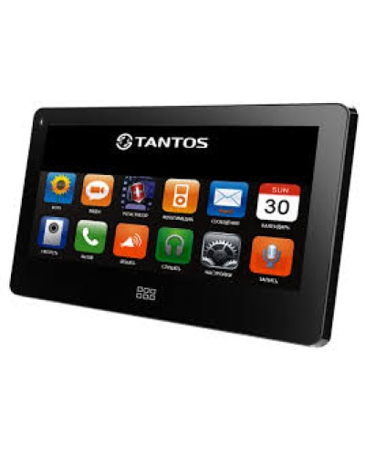 Монитор цветного видеодомофона со сверхтонким корпусом и сенсорным экраном Tantos NEO Slim (черный) в Москве Абонентские видеоустройства Pintop.ru
