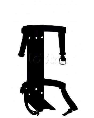 Кронштейн ПОЖТЕХНИКА КТР-8/9 на 2 ремнях (d180-185) для ОП/ОВП-8, ОП/ОВЭ-9 в Москве Аксессуары для огнетушителей Pintop.ru