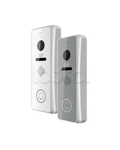 Вызывная панель CTV-D4001FHD (серебро) в Москве Вызывные IP панели Pintop.ru