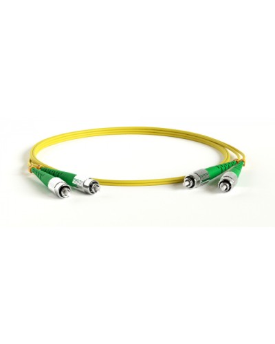 Патч-корд волоконно-оптический Hyperline FC-D2-9-FC/AR-SC/AR-H-5M-LSZH-YL в Москве Патч-корды оптические Pintop.ru
