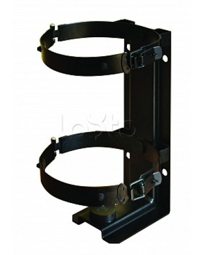 Кронштейн ПОЖТЕХНИКА КТХ-4+ на 2-х металлических хомутах(d140) для ОУ-3 ИНЕЙ в Москве Аксессуары для огнетушителей Pintop.ru