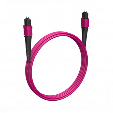 Кабельная сборка MPO(M) -MPO(M)-12 волокон 50/125 OM4, 5 m Cabeus (FOP-50-OM4-12-MPO(M)-12-MPO(M)-B-5m)