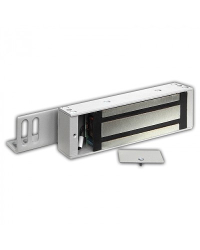 Замок электромагнитный Олевс М2-300 серый в Москве Электромагнитные замки Pintop.ru