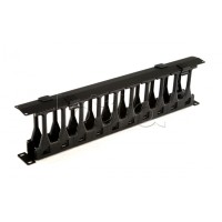 Кабельный организатор Hyperline CMF-1U-FPL106-MCOV-RAL9005