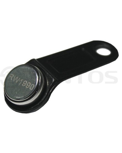 Ключ Touch Memory с 64-битным идентификационным кодом Tantos RW1990 iButton TS (чёрный) в Москве Оптовые идентификаторы Pintop.ru