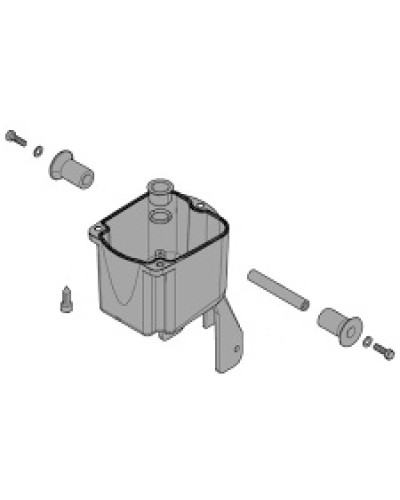 Корпус редуктора C001 Came 119RICX006 в Москве Запчасти для шлагбаумов и автоматики Pintop.ru