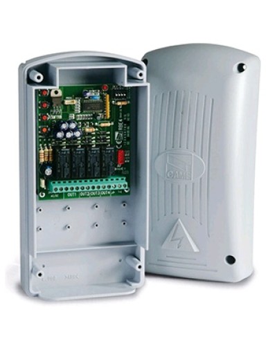 Внешний, двухчастотный, 4-канальный радиодекодер Came 806RV-0020 в Москве Запчасти для шлагбаумов и автоматики Pintop.ru