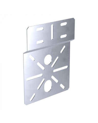 Монтажная пластина для ЭМК Стандарт INOX (AISI 316) 195х150 Промрукав (PR16.3813) в Москве Аксессуары для лотков Pintop.ru