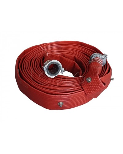 Магнито-Контакт Рукав пожарный перфорированный с дюзами РПМ(Д)-80-1,6-ИМ-УХЛ1 с головками ГР-80 ал, для создания водяных завес в Москве Пожарные рукава Pintop.ru