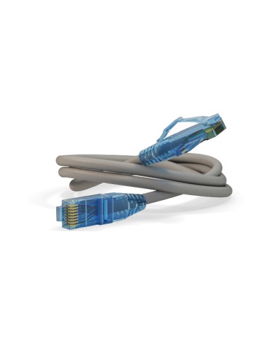 Патч-корд RJ45-RJ45, 4 пары, UTP, кат.6, LSZH (3м) Hyperline PC-LPM-UTP-RJ45-RJ45-C6-3M-LSZH-GY в Москве Патчкорды (медные) Pintop.ru