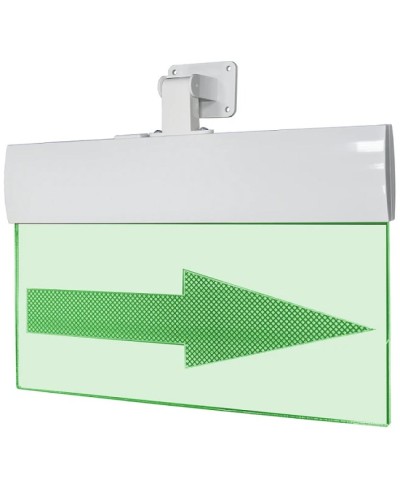 Оповещатель световой в комплекте с креплением Арсенал Безопасности Молния-12 ULTRA Стрелка вправо в Москве Оповещатели Pintop.ru