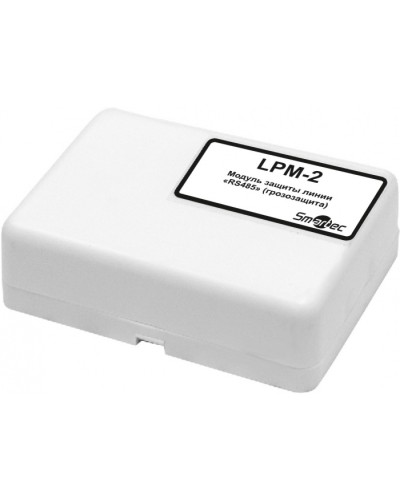 Устройство защиты интерфейсной линии RS-485 Smartec LPM-2-IP30 в Москве Адресная система охранно-пожарной радиоканальной сигнализации Smartec Pintop.ru