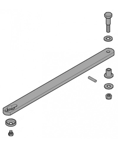 Рычаг прямой с креплением F7024N Came 119RID292 в Москве Запчасти для шлагбаумов и автоматики Pintop.ru