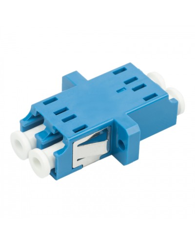 Адаптер оптический проходной LC-LC, OS2, дуплекс (duplex), синий Datarex DR-541102 в Москве Коммутационные изделия Pintop.ru