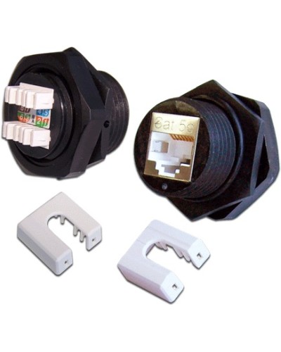 Индустриальный модуль Keystone, RJ45, cat.5e, STP, 180 градусов, IP68 LANMASTER (LAN-OK45S5E/180-WP) в Москве Коммутационные изделия Pintop.ru