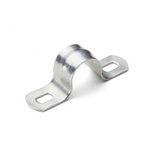 Скоба металлическая двухлапковая 19-20 мм под саморез (100 шт/уп) ПожТехКабель