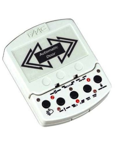 Панель кнопочная управления режимами работы распашных дверей с возможностью подключения дисплея Faac 790840 в Москве Запчасти для шлагбаумов и автоматики Pintop.ru