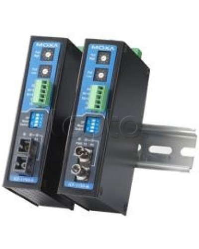 Конвертор RS-232/422/485 в оптику SM (ST) Moxa ICF-1150-S-ST-T в Москве Дополнительное оборудование для ОПС Pintop.ru