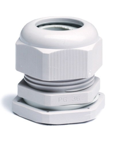 Зажим кабельный с контргайкой, IP68, PG7, д.3 - 6.5 мм DKC 52500 в Москве Клеммные колодки Pintop.ru