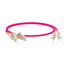 Патч-корд волоконно-оптический Hyperline FC-D2-504-ST/PR-ST/PR-H-10M-LSZH-MG