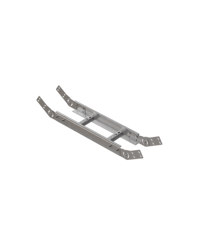 Вертикальный шарнирный угол 80х600х1,5 мм N КМ-профиль (LSHL80-600-1.5 N) в Москве Аксессуары для лотков Pintop.ru