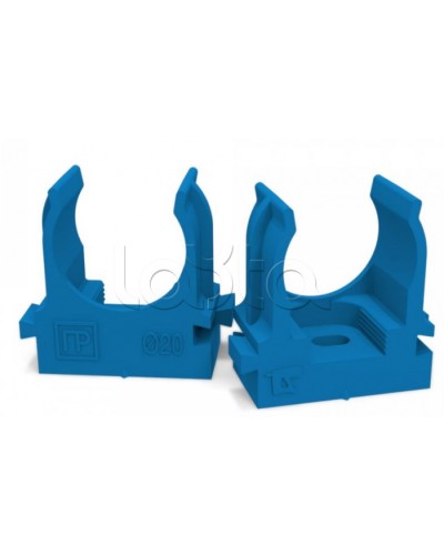 Крепеж-клипса для труб для монтажного пистолета синяя д20 (100шт/900шт уп/кор) Промрукав (PR13.0144) в Москве Держатели, клипсы, скобы Pintop.ru