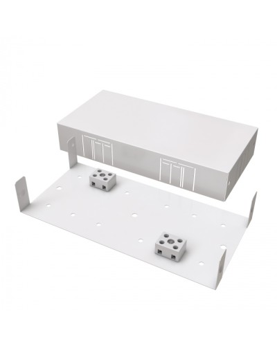 Коробка монтажная огнестойкая металлическая КМОМ (24к х 10мм) 210х100х37 IP 31 ПожТехКабель (070-035) в Москве Распределительные коробки Pintop.ru