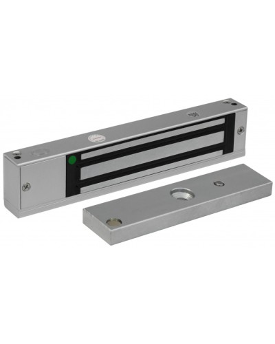 Smartec ST-EL140DL-SL - Электромагнитный замок, внутреннее исполнение, СИД, датчик положения двери, 12 VDC / 250мА, усилие 140-150 кг. в Москве Электромагнитные замки Pintop.ru