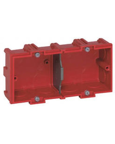 Коробка Batibox встраиваемая 2-местная LEGRAND 080142 в Москве Распределительные коробки Pintop.ru