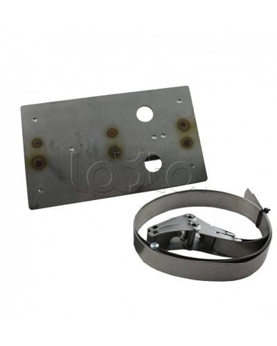 Кронштейн для крепления LaserScan RLS=3060 на столбе Optex RLS-PB в Москве Кронштейны и планки для извещателей Pintop.ru