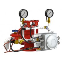 Узел управления дренчерный с комбинированным приводом Спецавтоматика УУ-Д150/1,6(Э24, Г0,07)-ВФ.О4