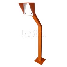 Стойка для считывателя Аякс 150х150 мм, оранжевая, Лайт, наклонная