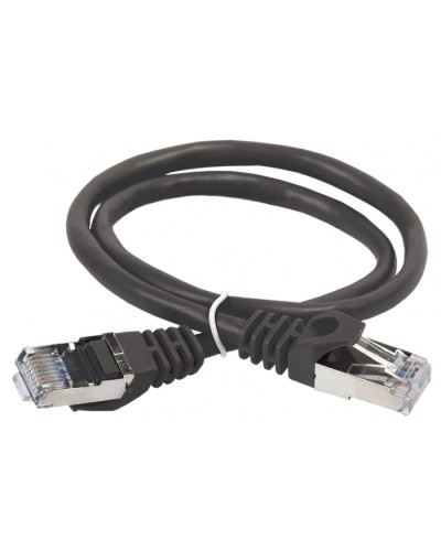 ITK Коммутационный шнур (патч-корд), кат.5Е FTP, 5м, черный (PC09-C5EF-5M) в Москве Патч-корды и пигтейлы Pintop.ru