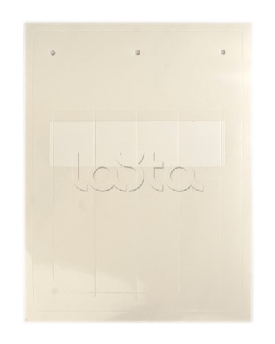 Самоламинирующаяся маркировка для кабелей и труб. Белая DKC CMSA10023W в Москве Аксессуары для лотков Pintop.ru