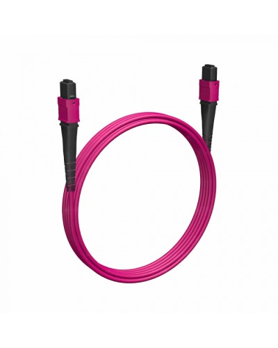 Кабельная сборка MPO(F) -MPO(F)-12 волокон 50/125 OM4, 10 m Cabeus (FOP-50-OM4-12-MPO(F)-12-MPO(F)-B-10m) в Москве Кабельные сборки (оптические) Pintop.ru