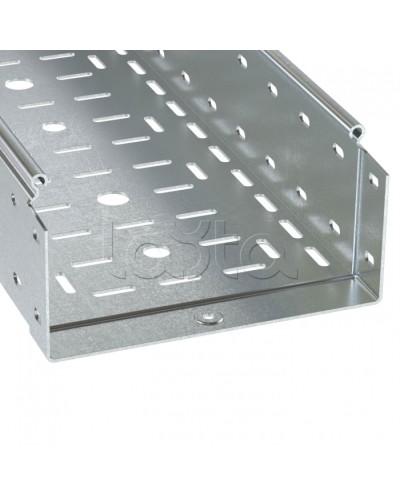 Лоток перфорированный 300х100 L=3000мм толщина 1.0мм горячеоцинкованный DKC 3534410HDZ в Москве Кабельные лотки Pintop.ru