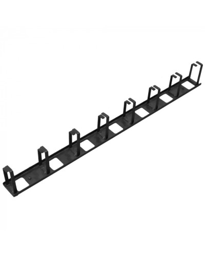 Вертикальный органайзер 755 мм, 8 металлических колец LANMASTER (LAN-ORV-17U-8MR) в Москве Кабельные органайзеры Pintop.ru