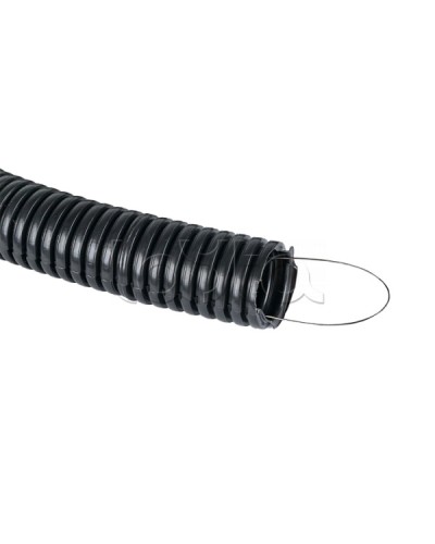 Труба гофр. негорючая безгалогеновая FRHF с протяжкой d32 мм (50 м) черная EKF-Plast (FRHF-32) в Москве Труба гофрированная Pintop.ru