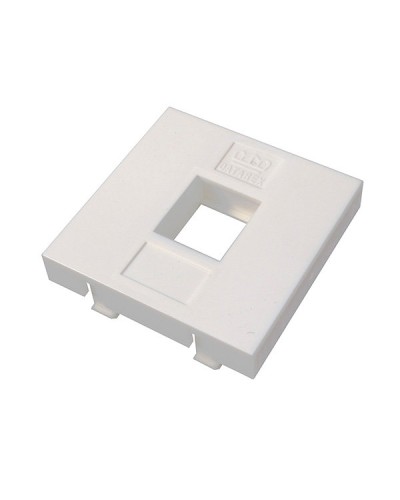 Адаптер Mosaic 45 х 45 мм для модуля Keystone, 1 порт, белый Datarex DR-5301 в Москве Коммутационные изделия Pintop.ru